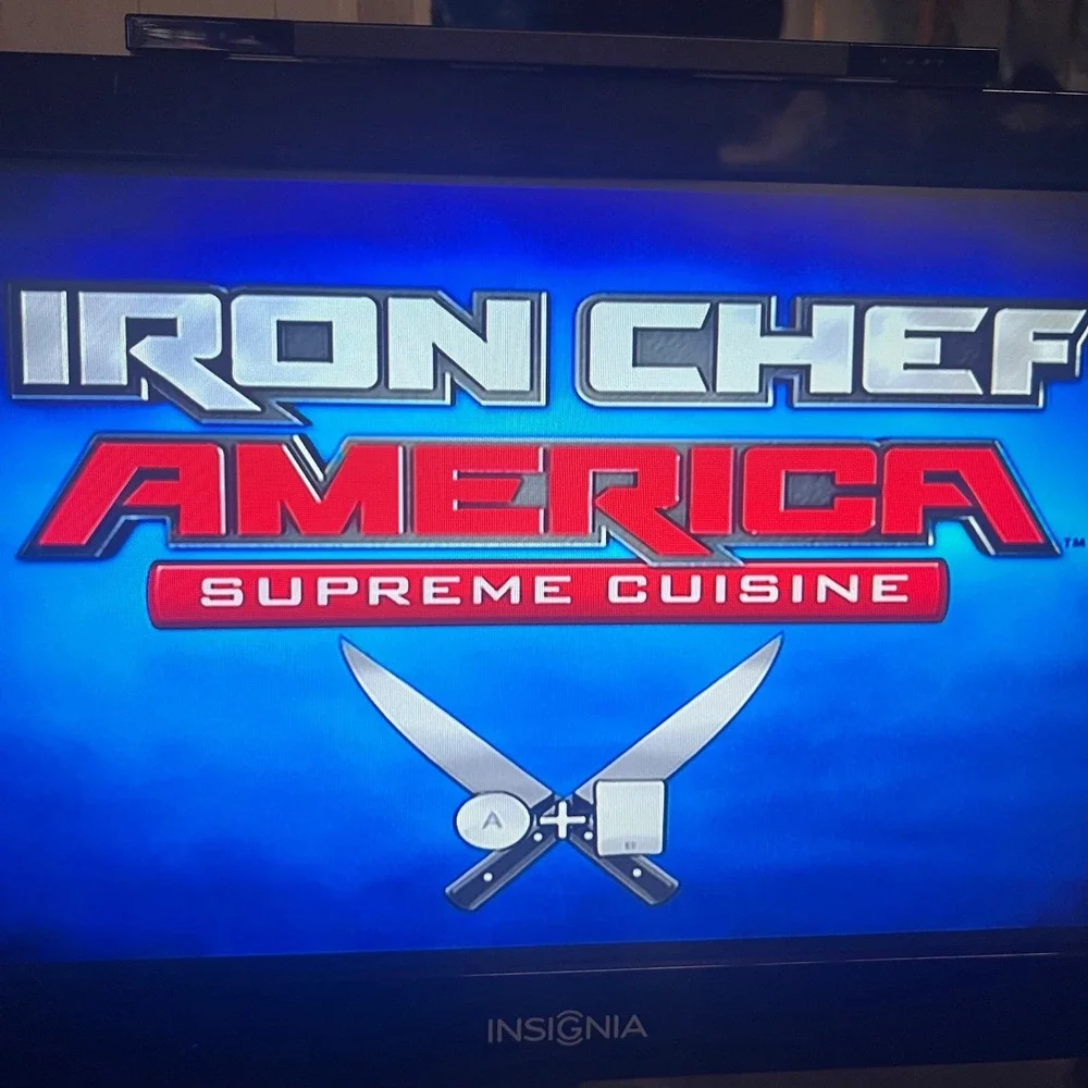 Iron Chef America Supreme Cuisine Nintendo Wii Game No Manual Tested Gaming Cook